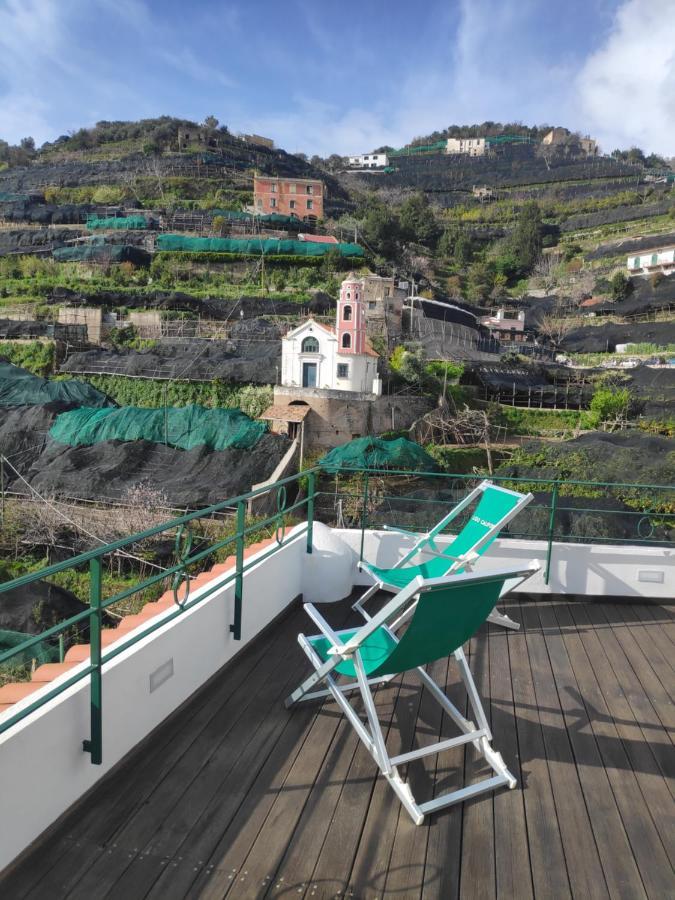 La Casa Sul Monte Apartman Minori Kültér fotó