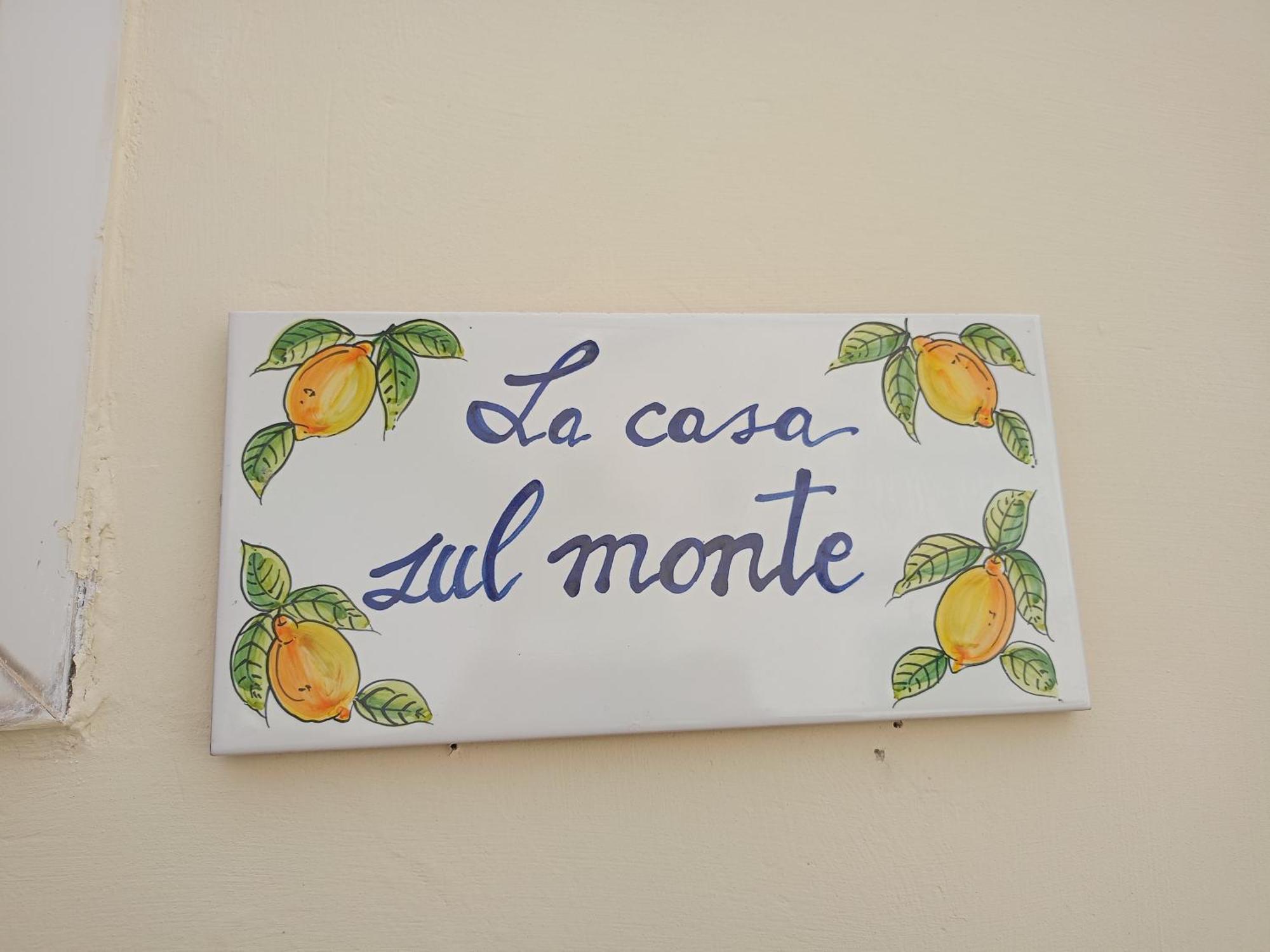 La Casa Sul Monte Apartman Minori Kültér fotó